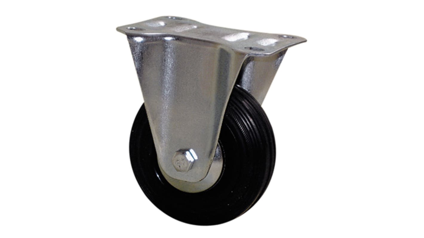 Guitel Hervieu Fixed Castor Wheel, 65kg Capacity, 65mm Wheel
