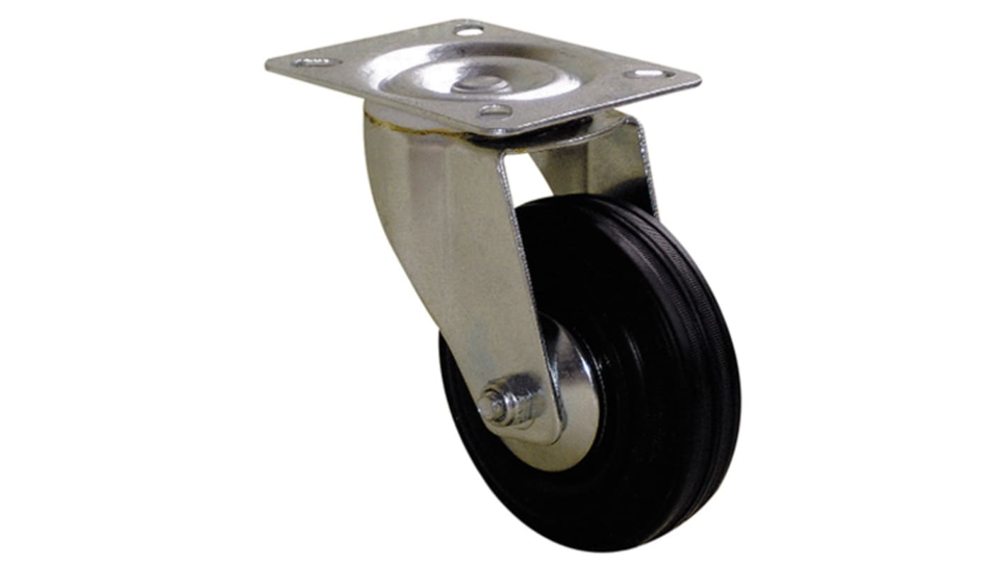 Guitel Hervieu Swivel Castor Wheel, 100kg Capacity, 100mm Wheel