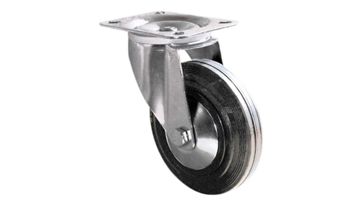 Guitel Hervieu Swivel Castor Wheel, 175kg Capacity, 160mm Wheel