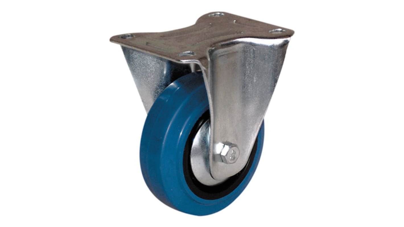 Guitel Hervieu Fixed Castor Wheel, 150kg Capacity, 100mm Wheel