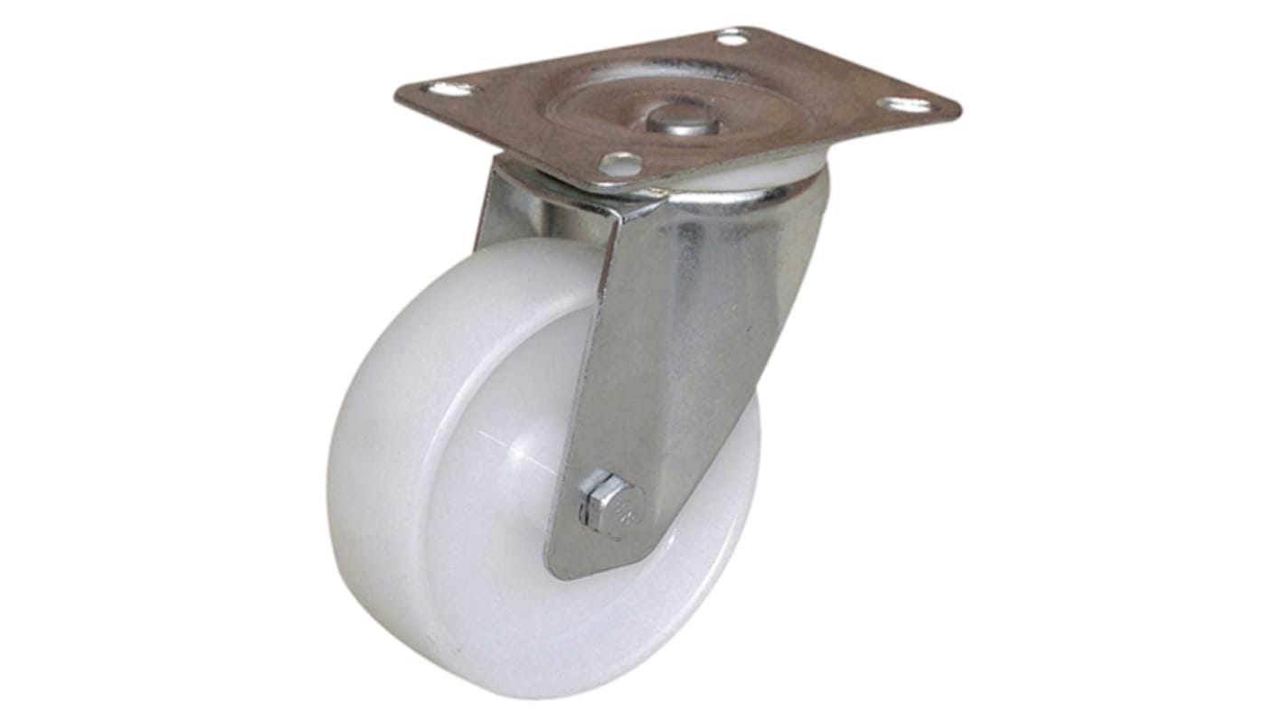 Guitel Hervieu Swivel Castor Wheel, 125kg Capacity, 125mm Wheel