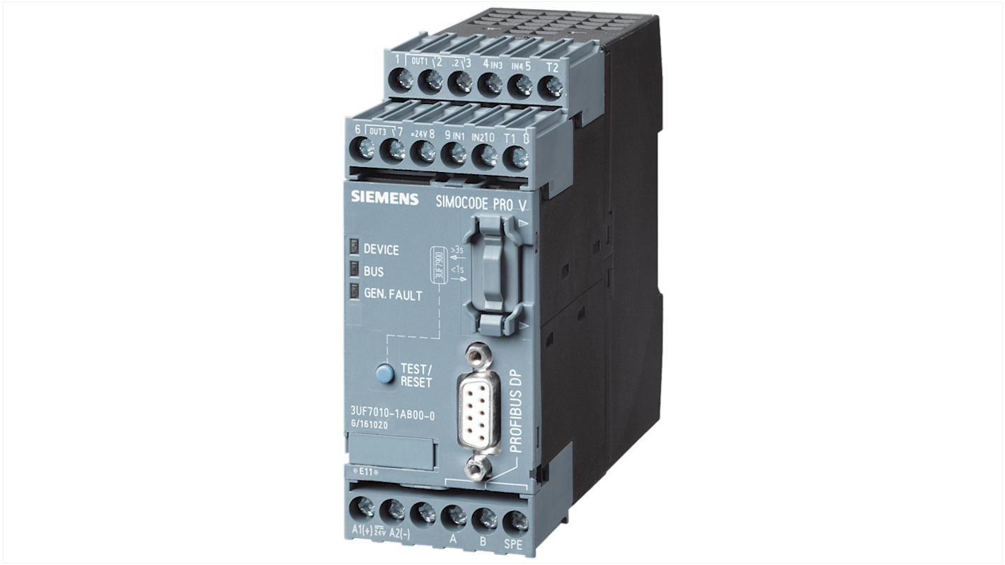 Rs-Online Modulo di interfaccia Siemens SIRIUS SIPLUS SIMOCODE ingressi: 5 uscite: 3 110 - 240 V c.c