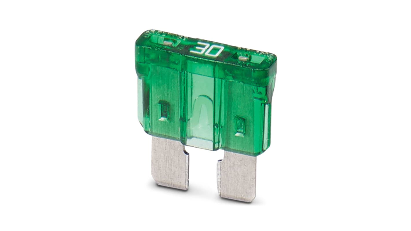 Phoenix Contact 30A Green Automotive Car Fuse, 32V No