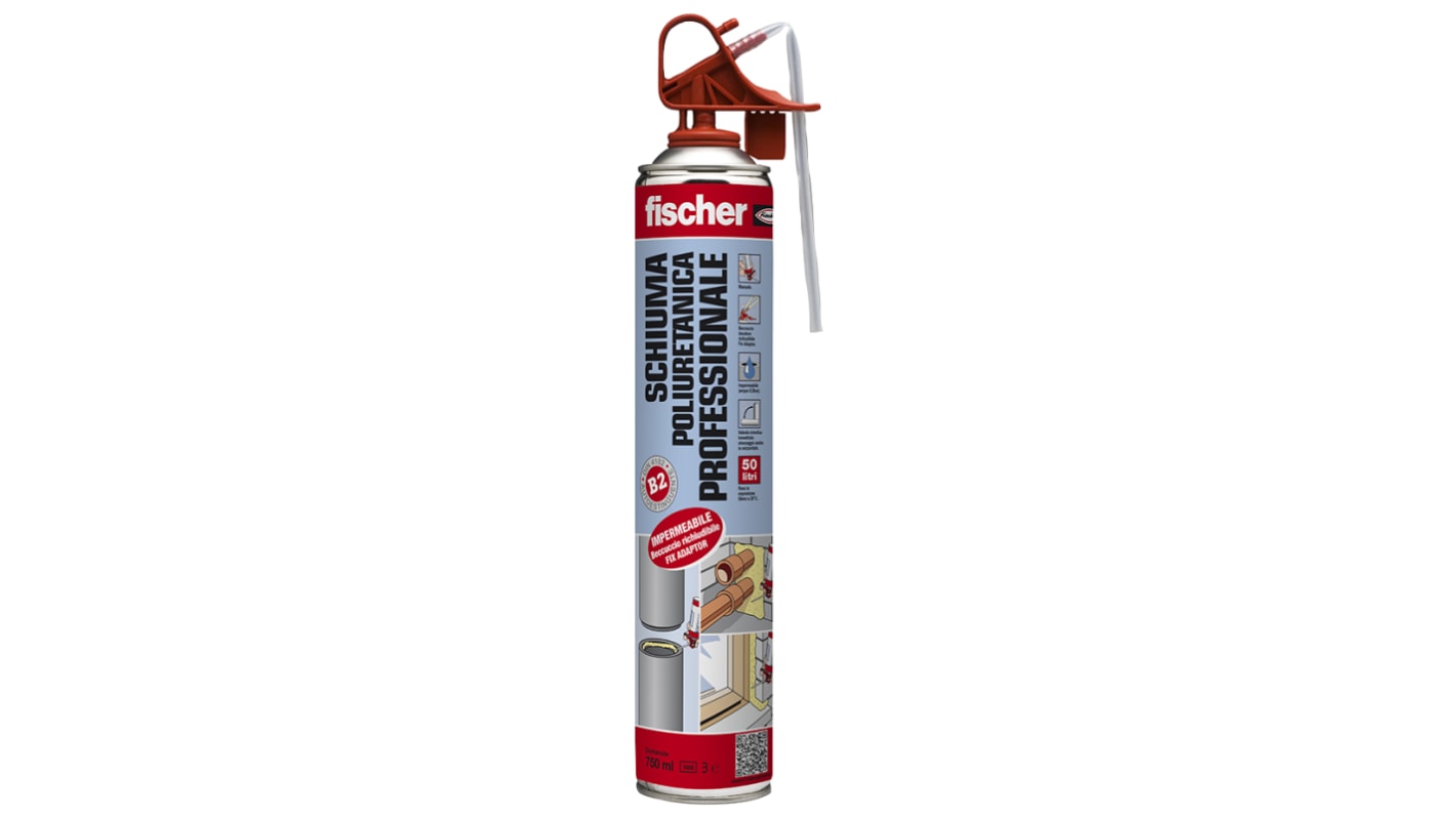 Poliuretano espanso Fischer Fixings Giallo, Poliuretano espanso per Riempimento, sigillatura