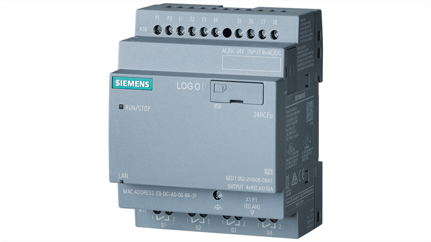 Rs-Online Modulo logico Siemens SIPLUS LOGO ingressi: 8 uscite: 4 24 V (ca o cc)