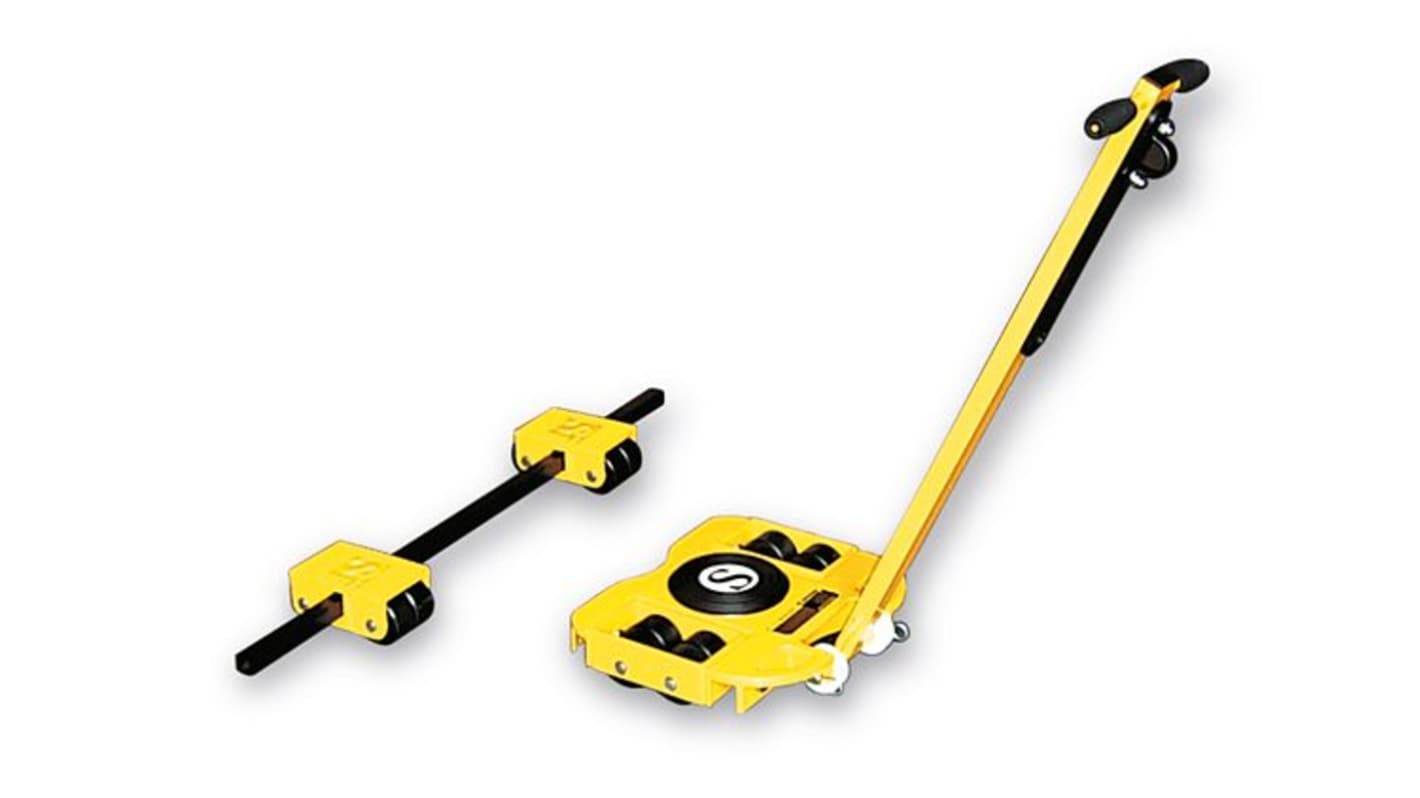 STEERMAN Steel Dolly, 10t Load, 1200mm W x 102mm L x 102mm H