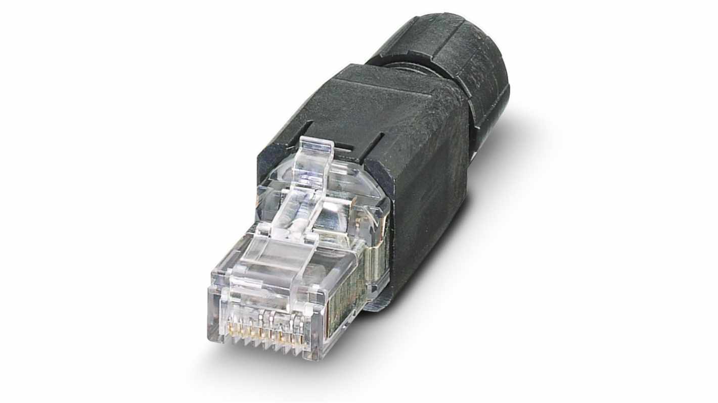 Phoenix Contact VS-08 Series Male RJ45 Connector, Cat5e 8 Port 8 -Way