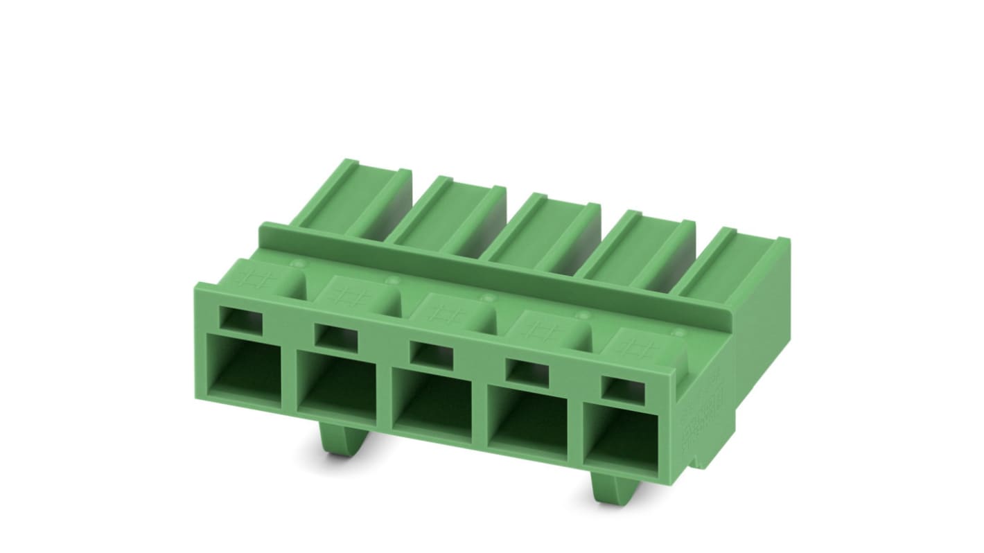 Morsettiera per circuito stampato Phoenix Contact Femmina a 5 vie, 1 fila, passo 7.62mm