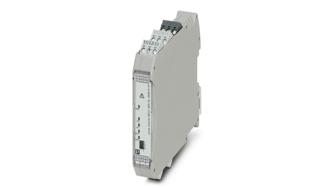 Phoenix Contact MACX MCR Series Isolation Amplifier, Voltage Input, Voltage Output, 8V dc Supply