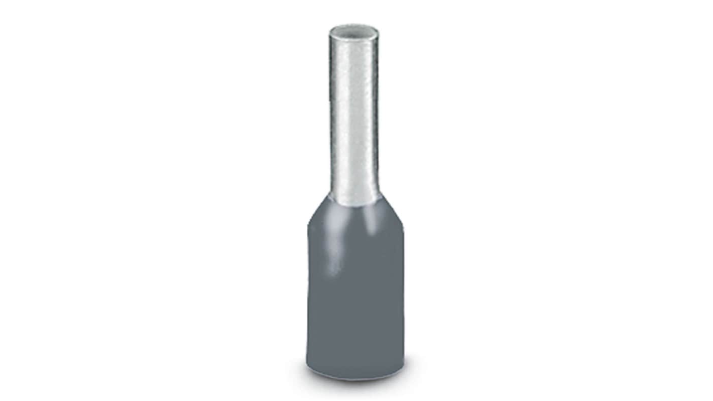 Phoenix Contact Ferrule, 14mm Pin Length, 1.3mm Pin Diameter, Grey