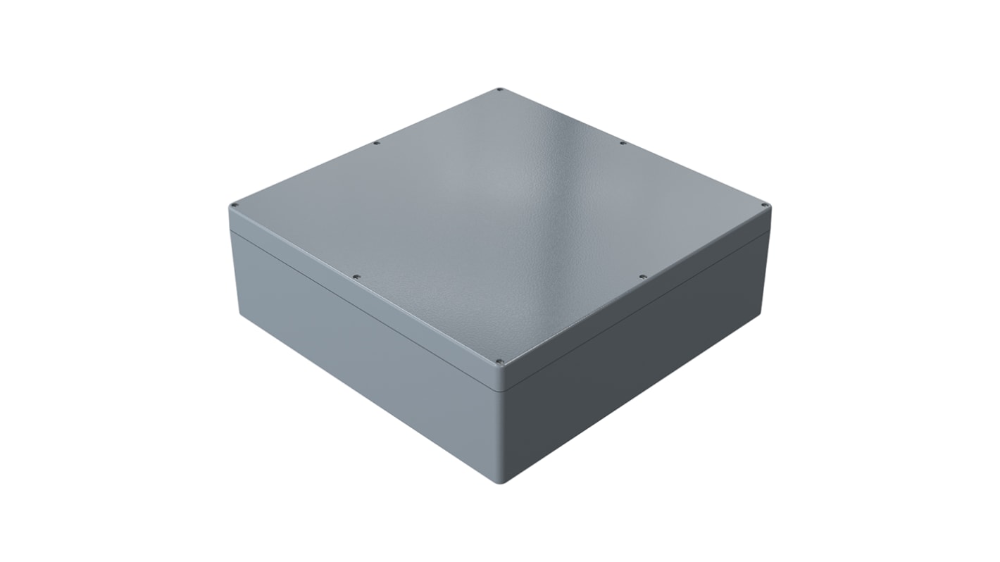 Caja Rose de Poliéster reforzado con fibra de vidrio Gris, 600 x 600 x 202mm, IP66, , Lloyds Register, Registro