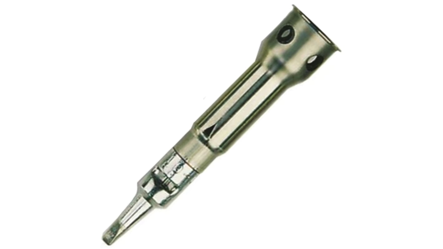 Weller 91 01 02 2.4 mm Straight Chisel Soldering Iron Tip for use with WP1