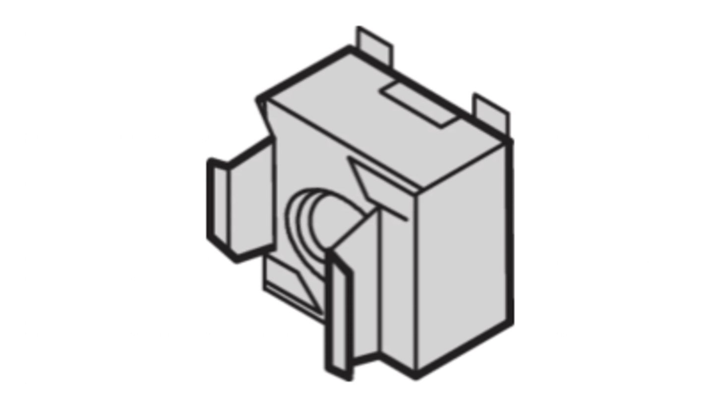 nVent SCHROFF Steel M4 Cage Nut 21100-002