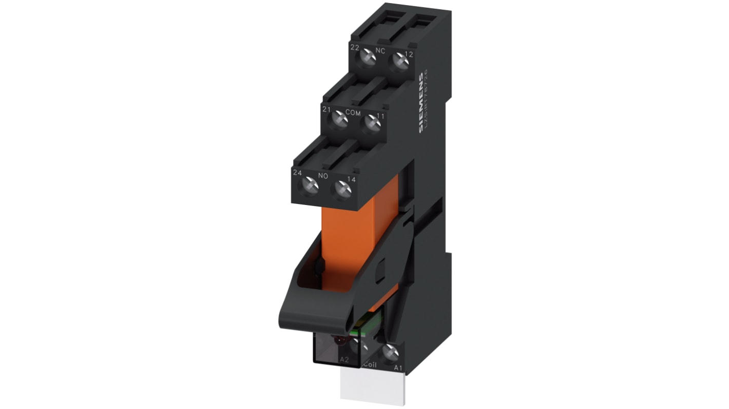 Siemens LZS Series Coupling Relay, Plug In, 115V ac Coil, SPDT