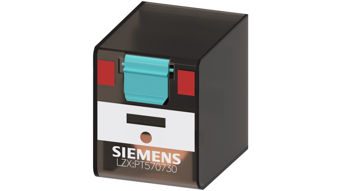 Siemens Plug In Power Relay, 230V ac Coil, 2A Switching Current, 4PDT