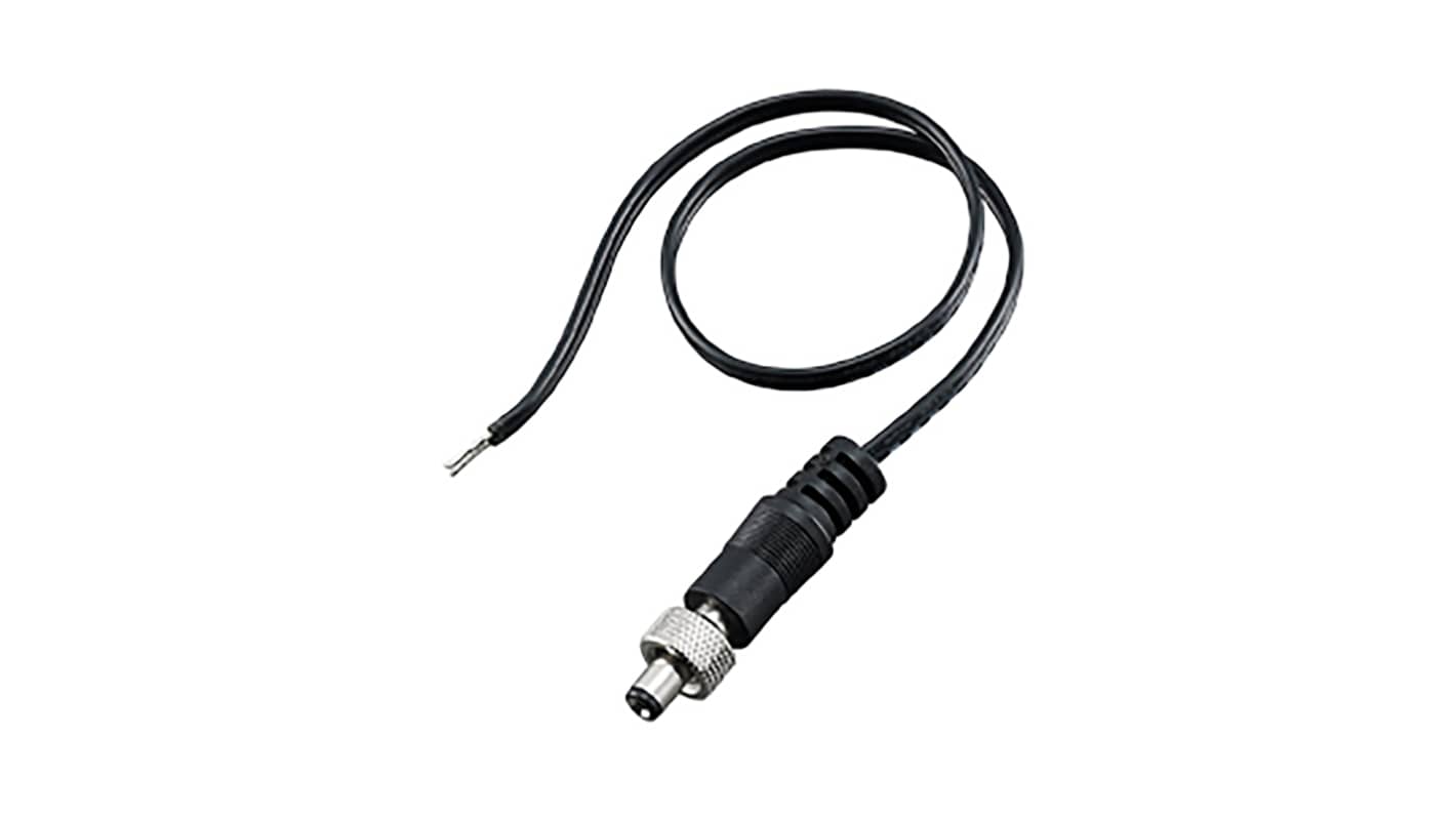 MOXA Male 2.1mm DC Power to Male 9 Pin D-sub Serial Cable, 1.5m