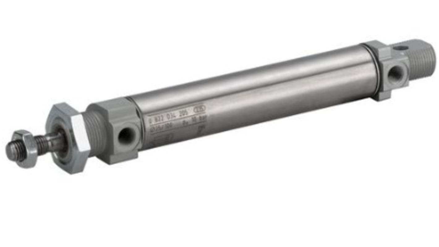 EMERSON ? AVENTICS Pneumatic Piston Rod Cylinder - 20mm Bore, 80mm Stroke, MNI Series, Double Acting