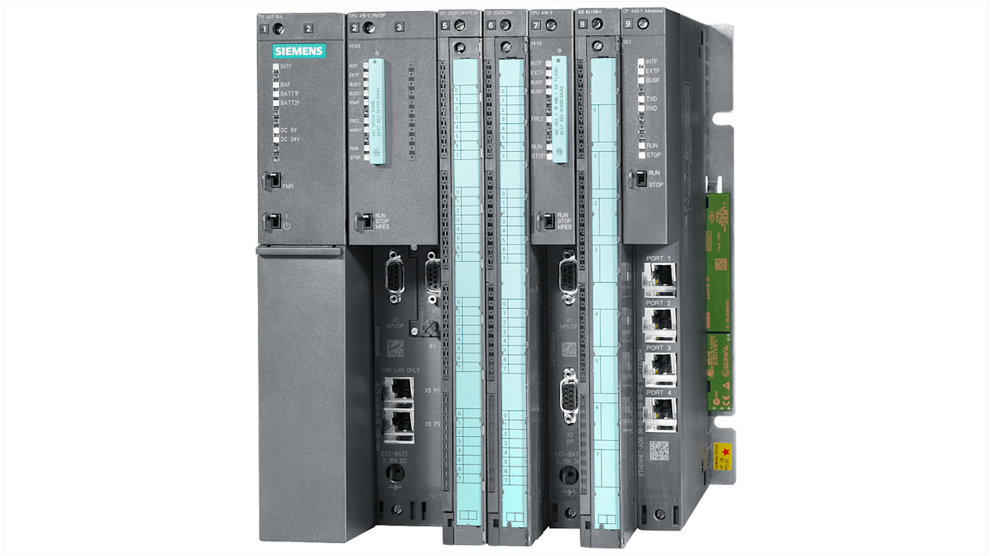 Siemens 6ES7421 Series Digital I/O Module for Use with S7-400