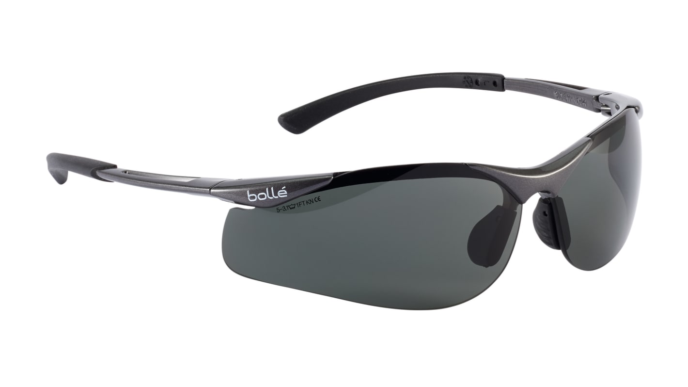 Bolle Safety 保護メガネ, スモーク, 眼鏡, 曇り止めなし, CONTPOL