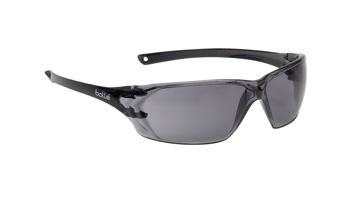 Bolle Safety PRISM Anti-Mist Safety Glasses, Smoke PC Lens