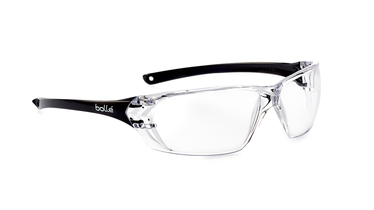 Bolle Safety PRISM Anti-Mist UV Safety Glasses, Clear PC Lens
