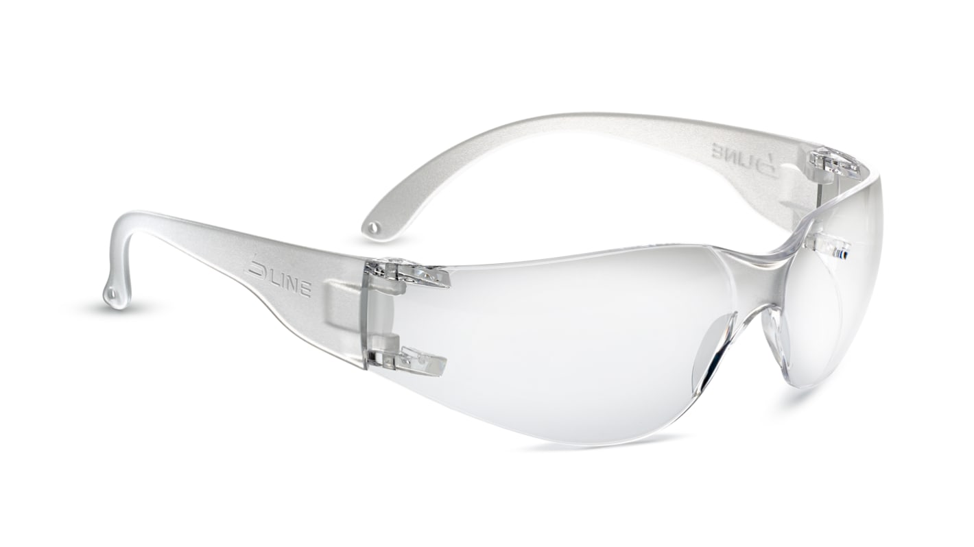 Bolle Safety BL30 Anti-Mist UV Safety Glasses, Clear PC Lens