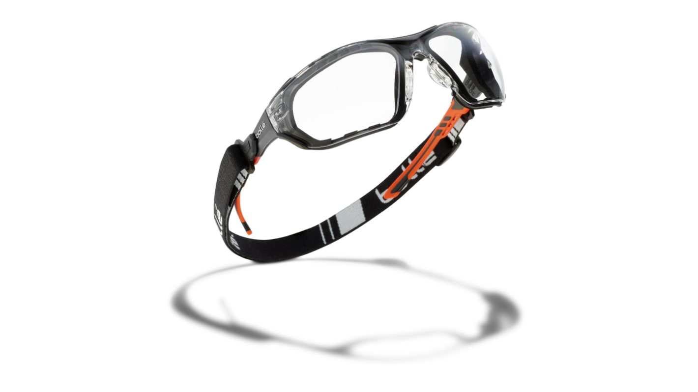 Bolle Safety NESS+ Schutzbrille Linse Klar, kratzfest,  mit UV-Schutz