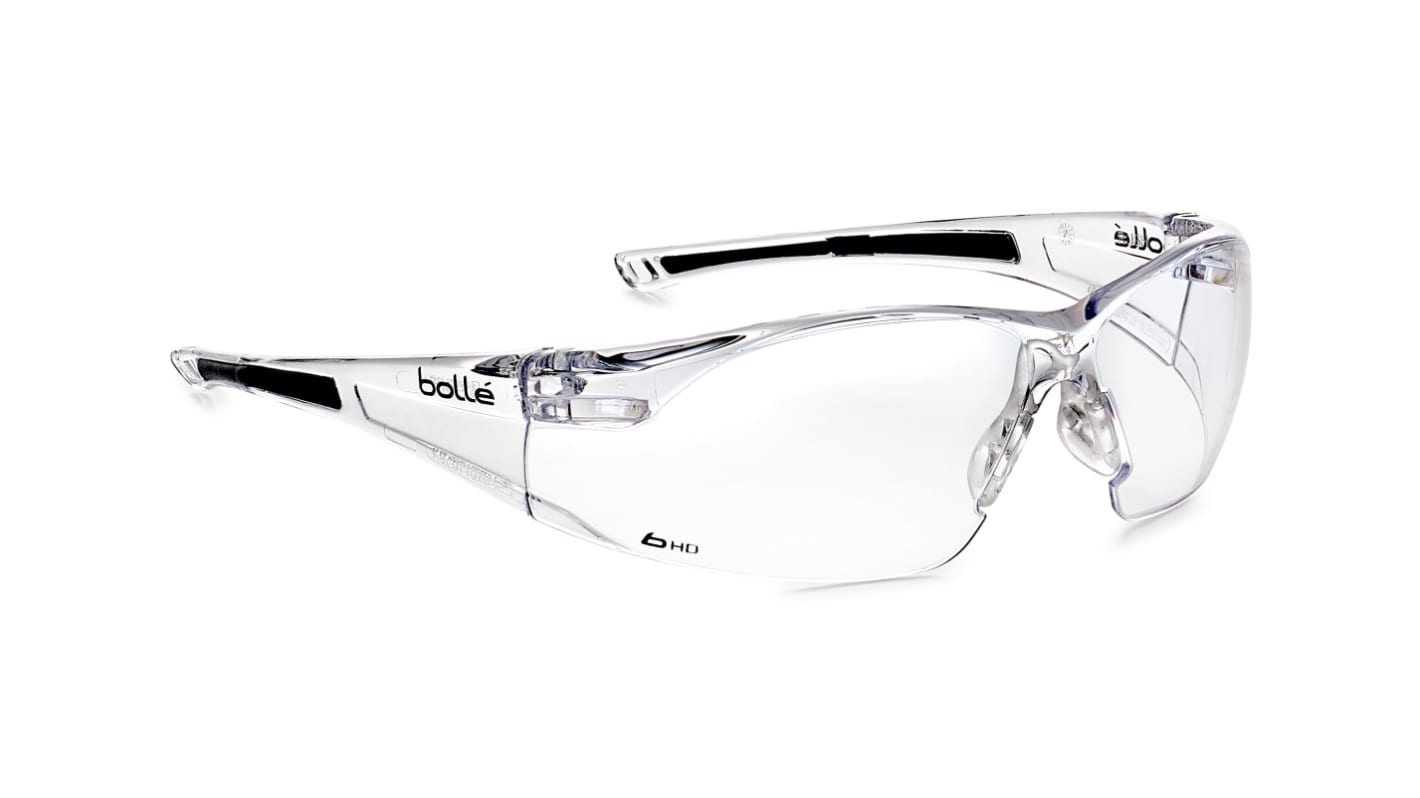 RUSHDPI Gafas de seguridad Bolle RUSH color de lente lentes transparentes proteccion UV RS