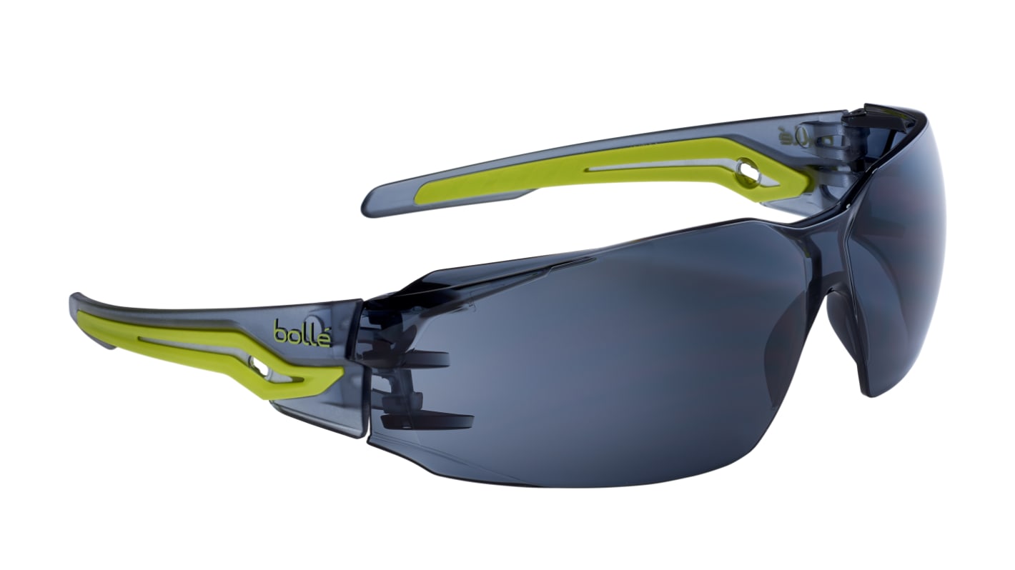 Bolle Safety SILEX Schutzbrille Linse Rauch, kratzfest,