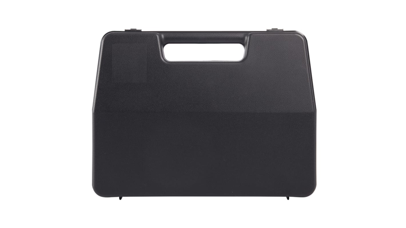 Gard Plasticases Rétro Polypropylen Transportkoffer Schwarz, Außenmaße 349 x 264 x 86mm / Innen 339 x 248 x 81mm