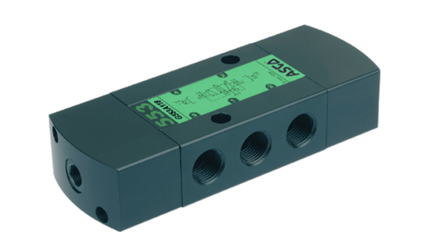 EMERSON – ASCO 5/2 Monostable Spool Valve - Pneumatic G 1/4 551 Series