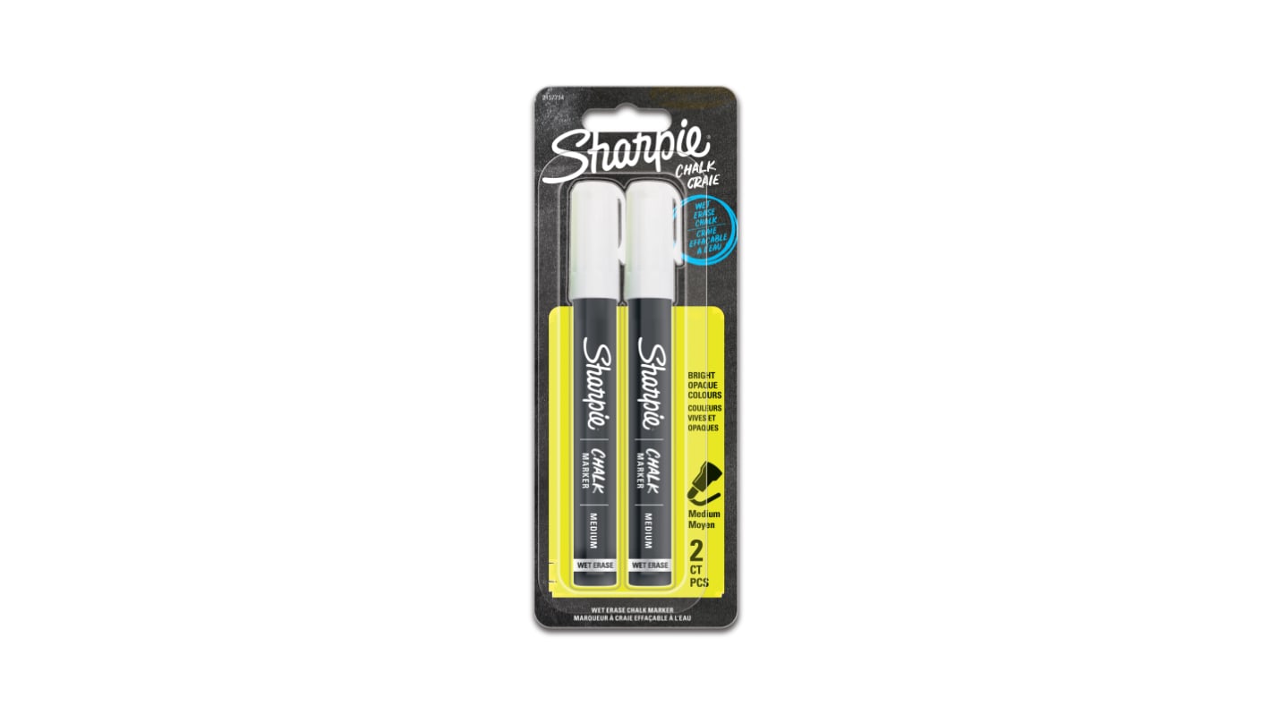 Sharpie Bianco Marker per lavagna bianca Tonda