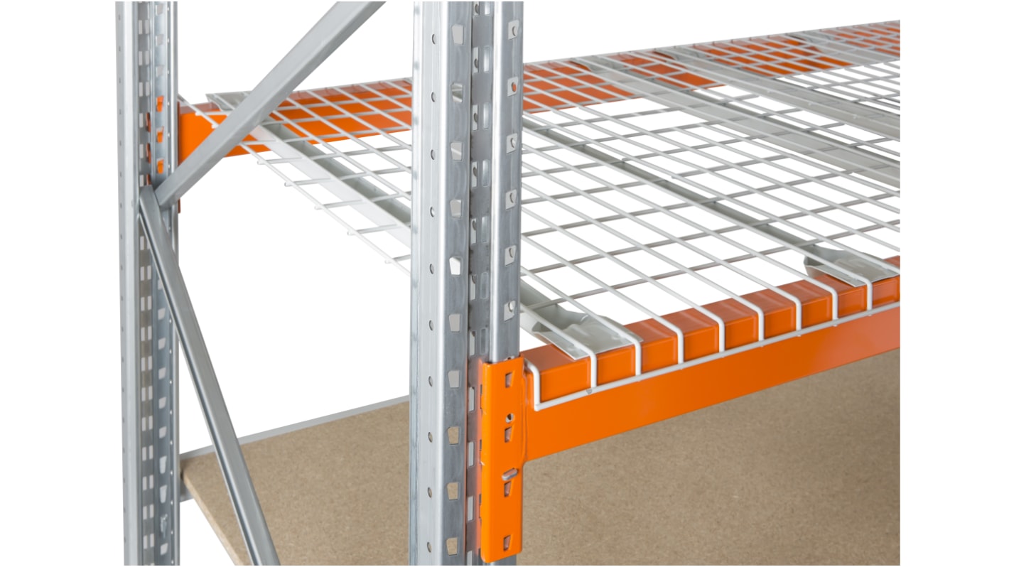 Racks de almacenamiento Manorga, Acero, Galvanizado, 2700mm x 130mm x 1100mm