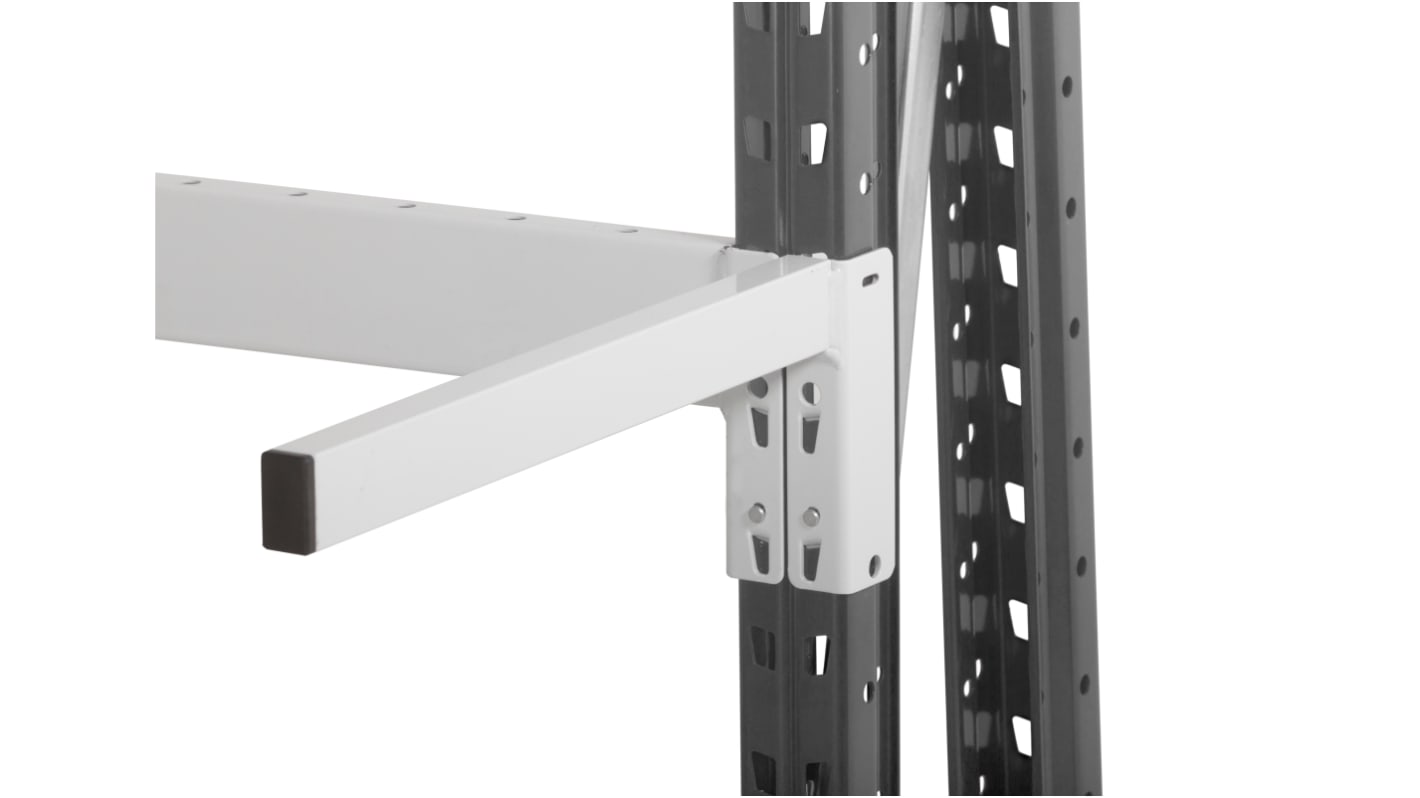 Manorga Steel Light Grey Storage Racking, 350mm