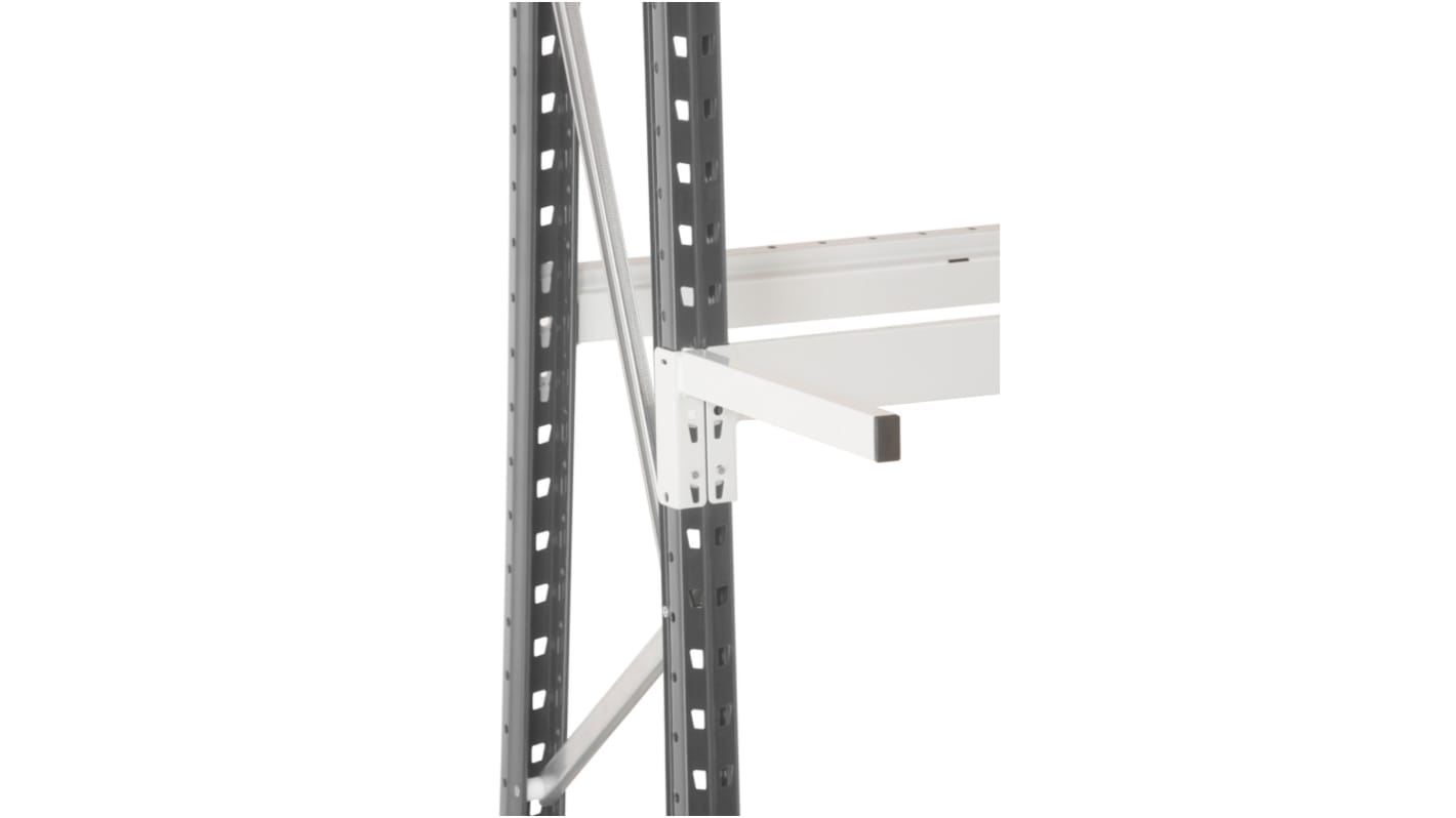 Manorga Steel Light Grey Storage Racking, 350mm