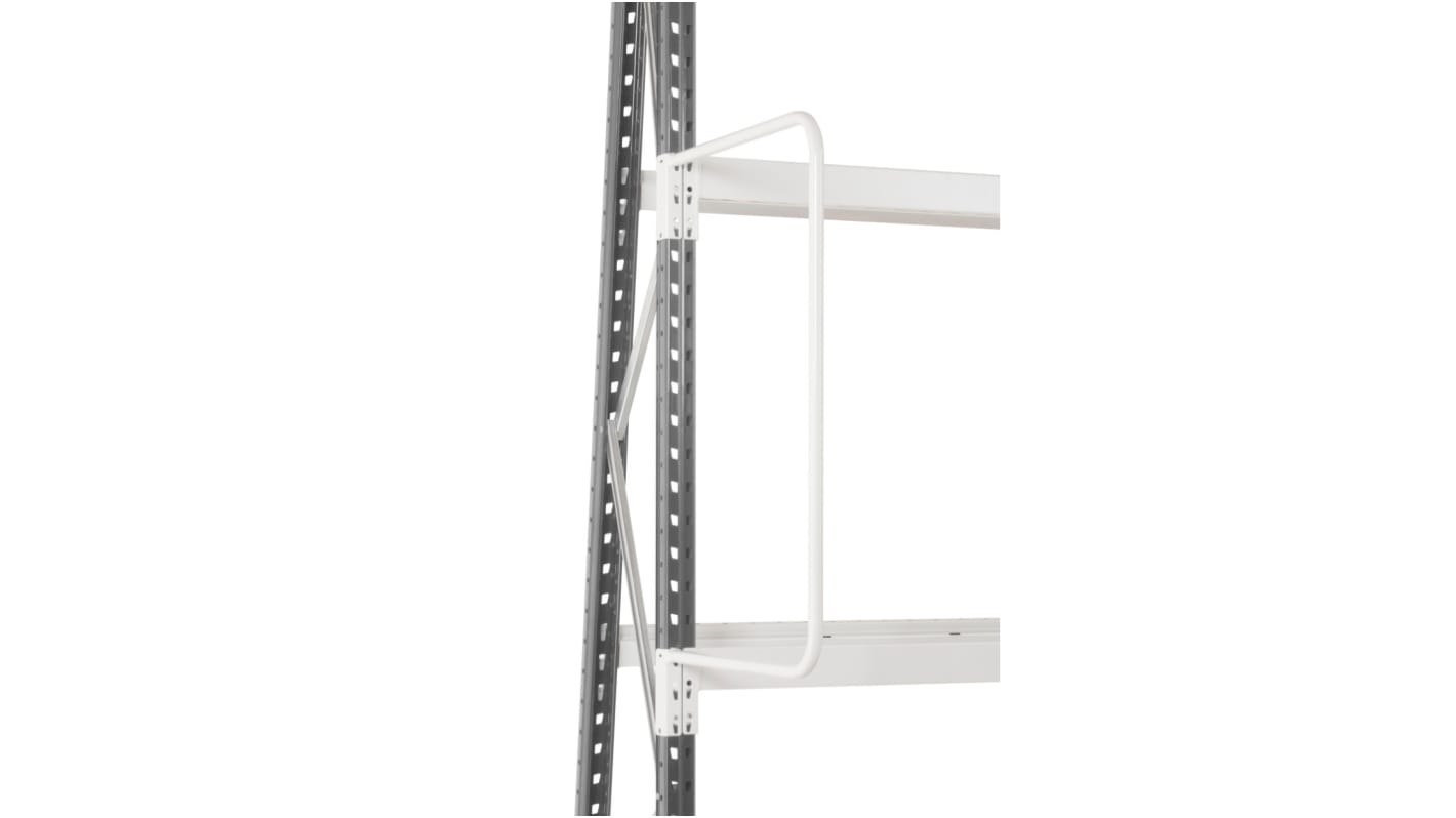 Manorga Steel Light Grey Storage Racking, 750mm, 500mm