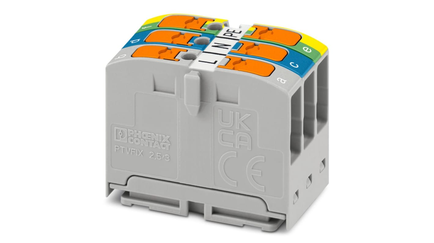 Blocco di distribuzione, Phoenix Contact, 3 vie