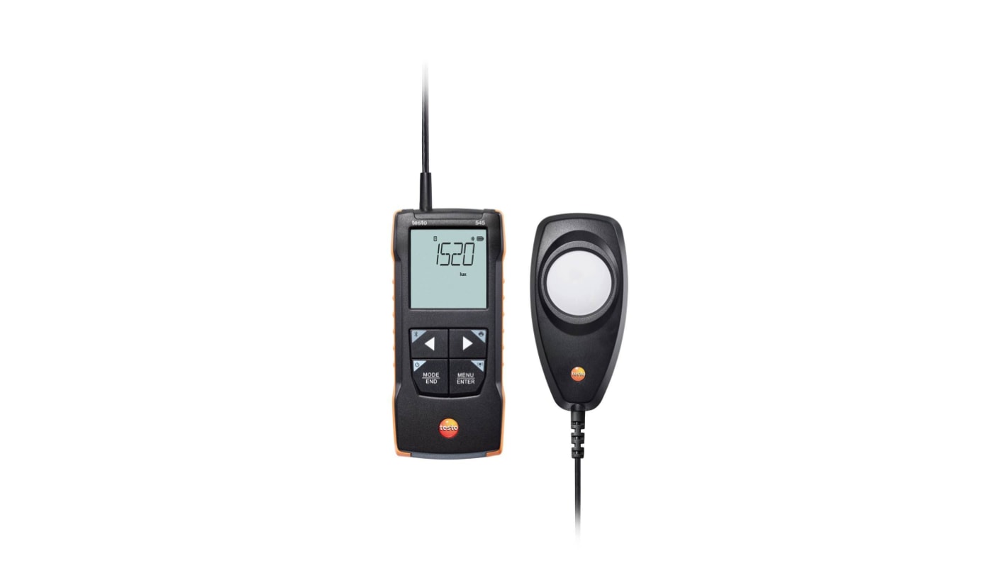 Testo 545 Luminance Meters, 0lx to 100000lx, ±3 %