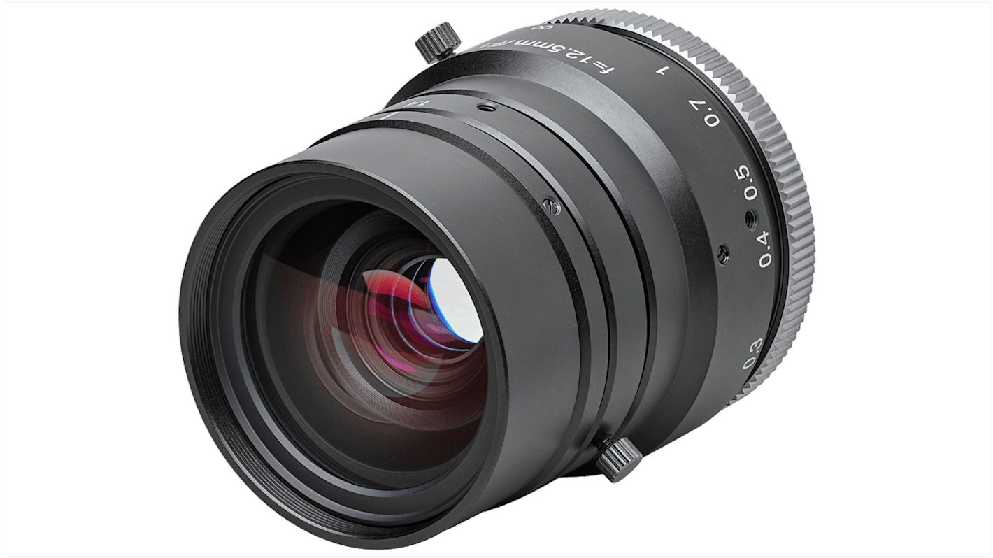 Siemens 6GF35608EA010FF0 SIMATIC MV500 Series Vision Sensor Lens, 12.5mm Focal Length
