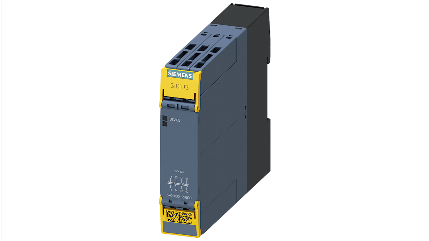 Siemens Zwangsgeführte Relais, Spule 24V dc / 1.3W, 4-polig, 2-poliger Wechsler