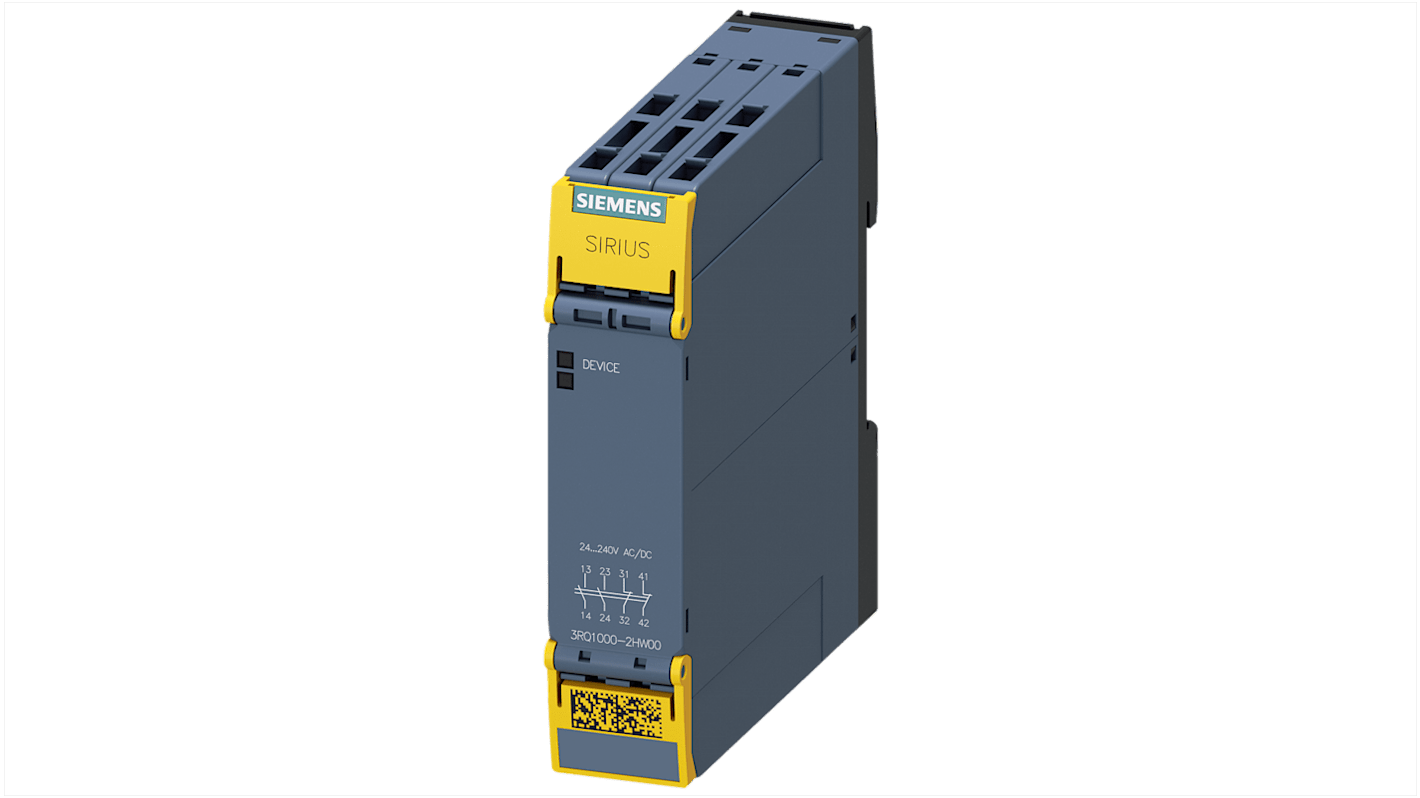 Siemens Zwangsgeführte Relais, Spule 24 → 240V ac/dc / 2.3W, 4-polig, 2-poliger Wechsler