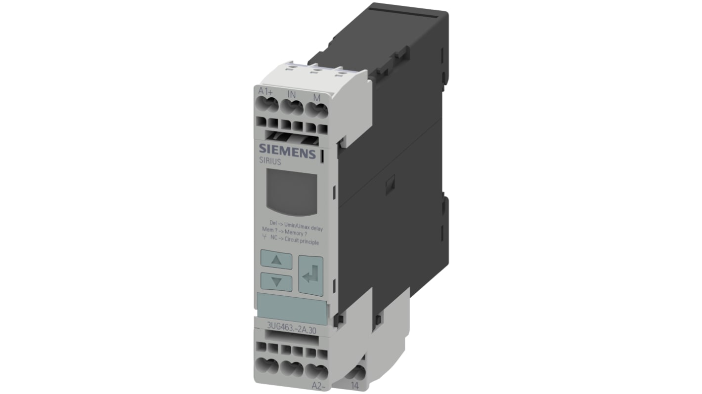 Relè di monitoraggio Tensione Siemens 3UG46322AA30, SPDT