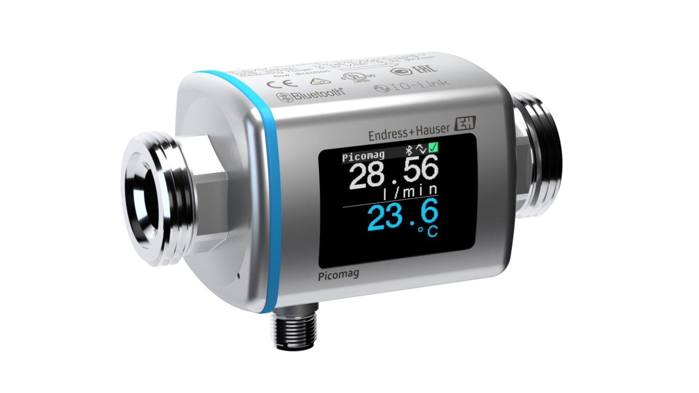 Rs-Online Flussometro Endress+Hauser per Liquidi flusso 0 05 l/min → 35 l/min