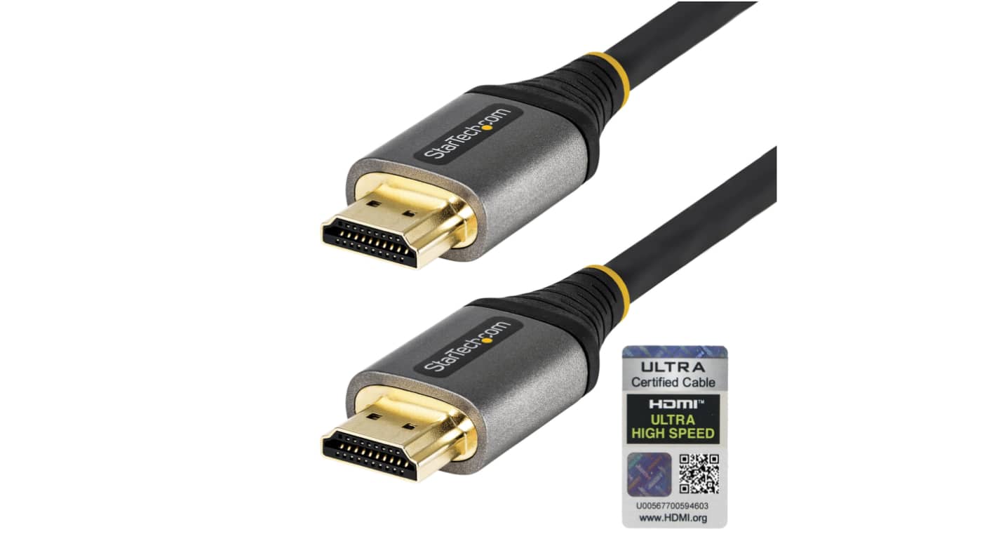 StarTech.com HDMI 2.1, 4m Male HDMI to Male HDMI Ultra High Speed 8K @ 60Hz