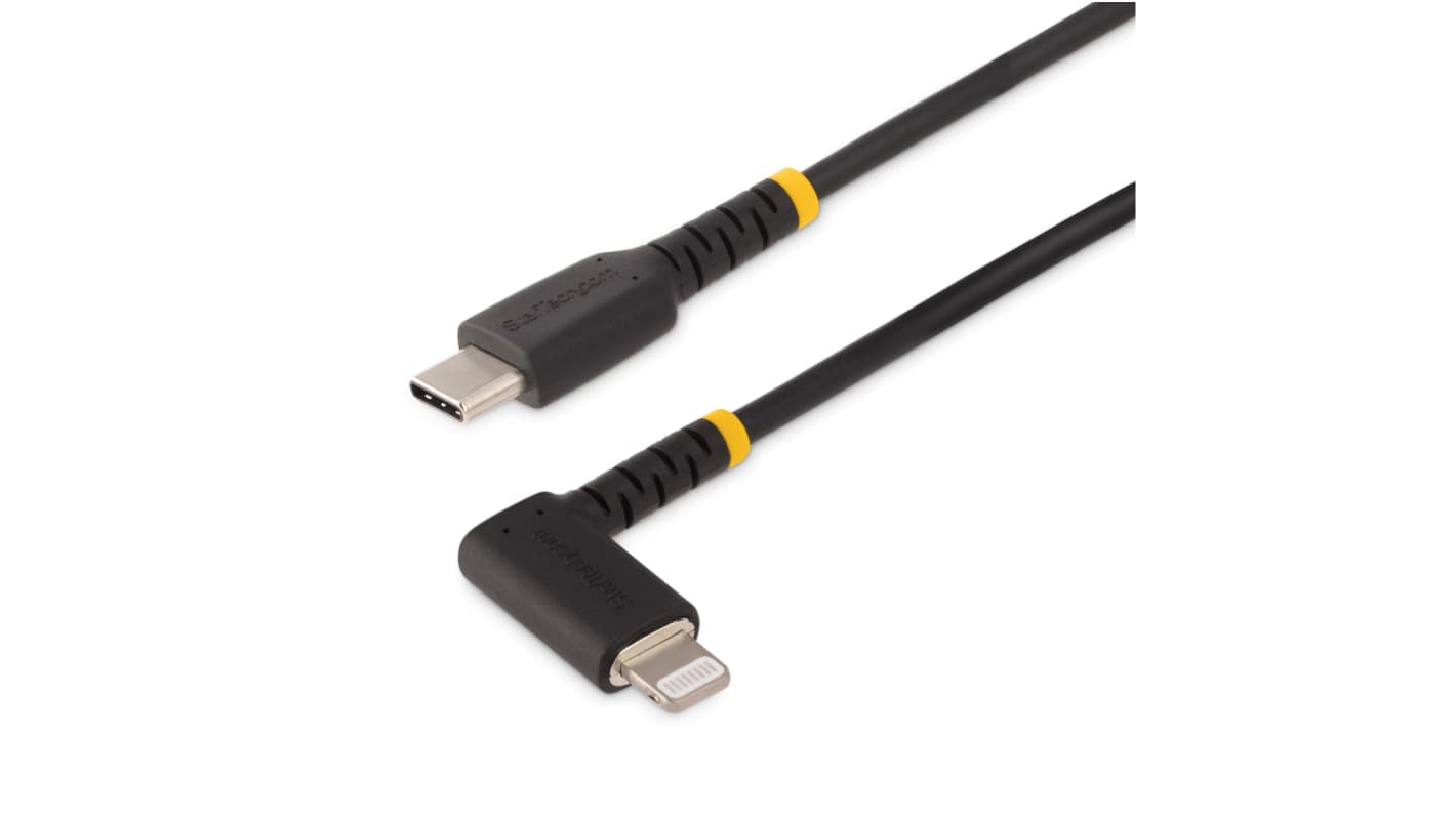 StarTech.com USB 2.0, Male USB C to Male Lightning, 480Mbps, 2m