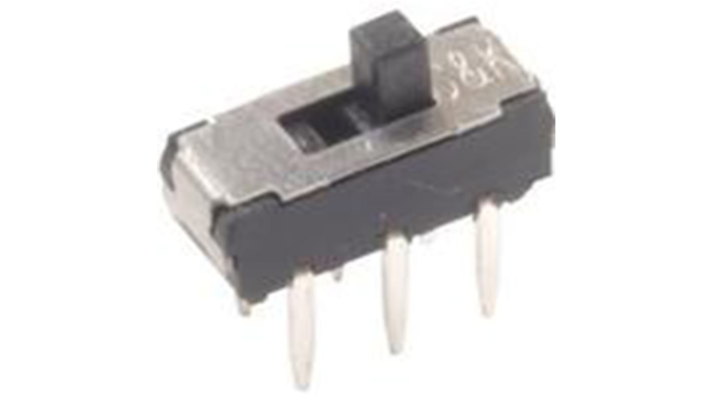 C & K Surface Mount Slide Switch DPDT (On)-(On) 300 mA Standard