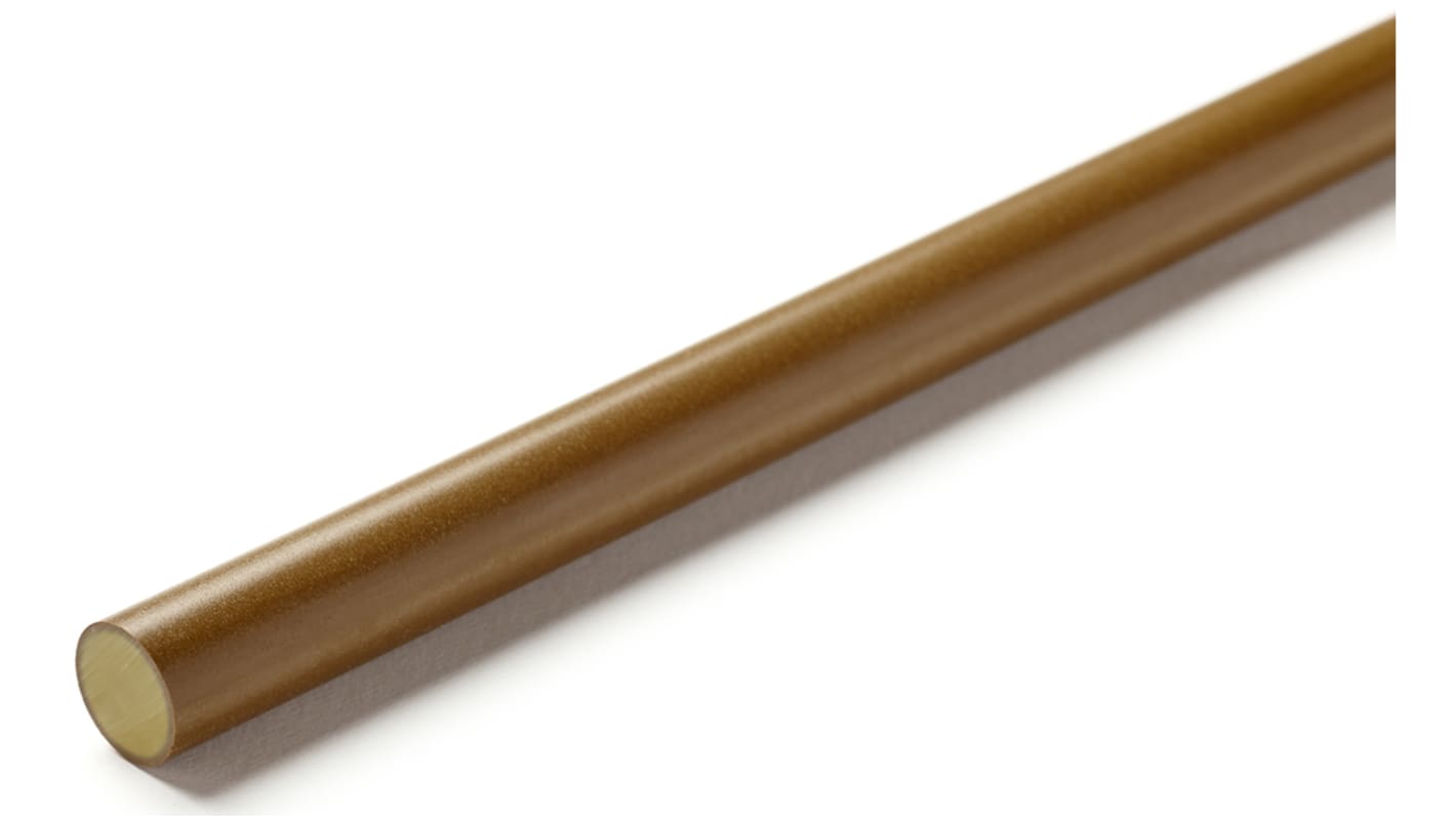 Asta in poliammide (PAI) RS PRO, Marrone, 300mm, Ø 25.4mm