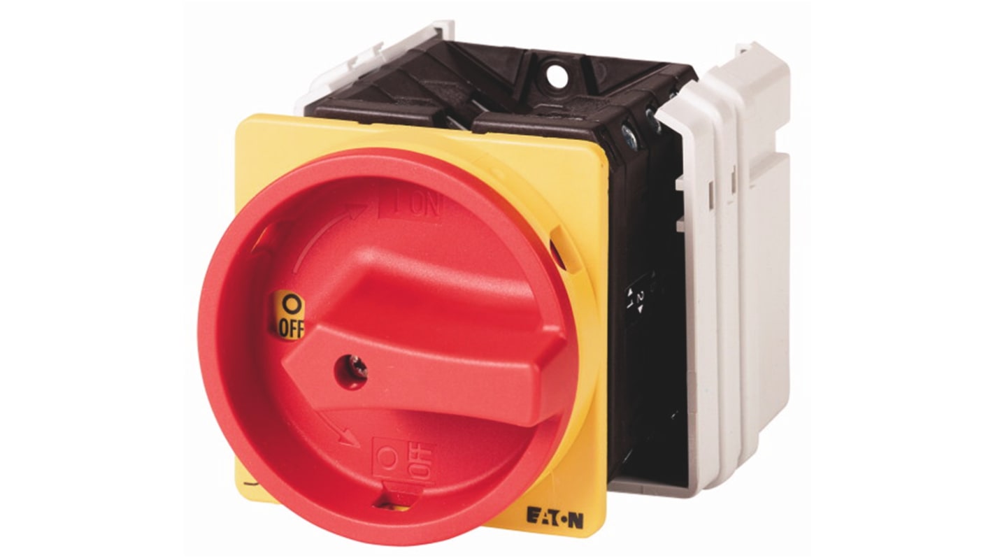 Eaton 2P Pole Panel Mount Isolator Switch - 63A Maximum Current, 22kW Power Rating, IP65