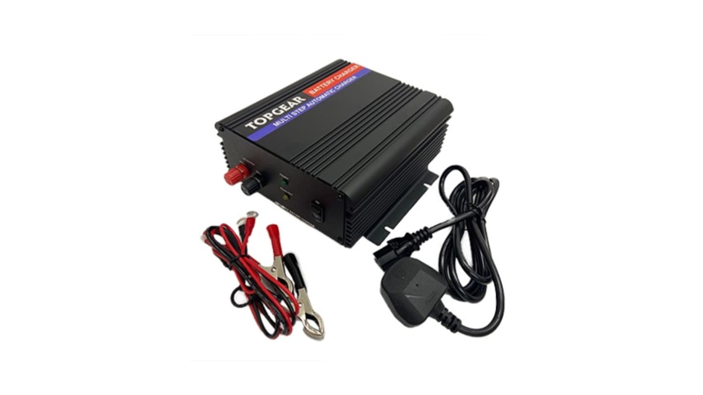 RS PRO Akkuladegerät für 1 → 4 für 2 Bleisäure Akkus, 27.4V/20A-