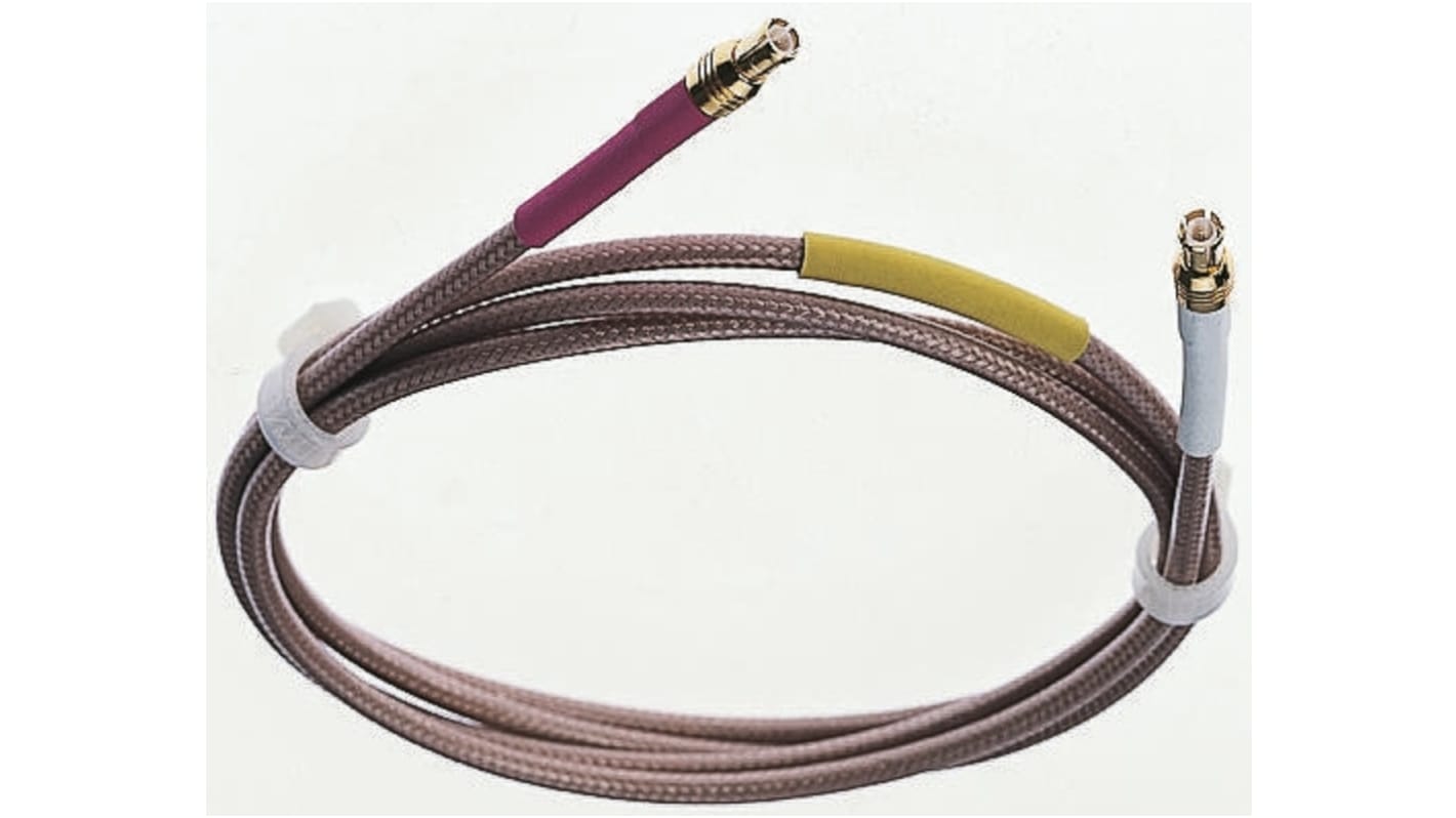 Telegartner Male SMA to Male SMA, 1m, RG316 Coaxial, Terminated50 Ω